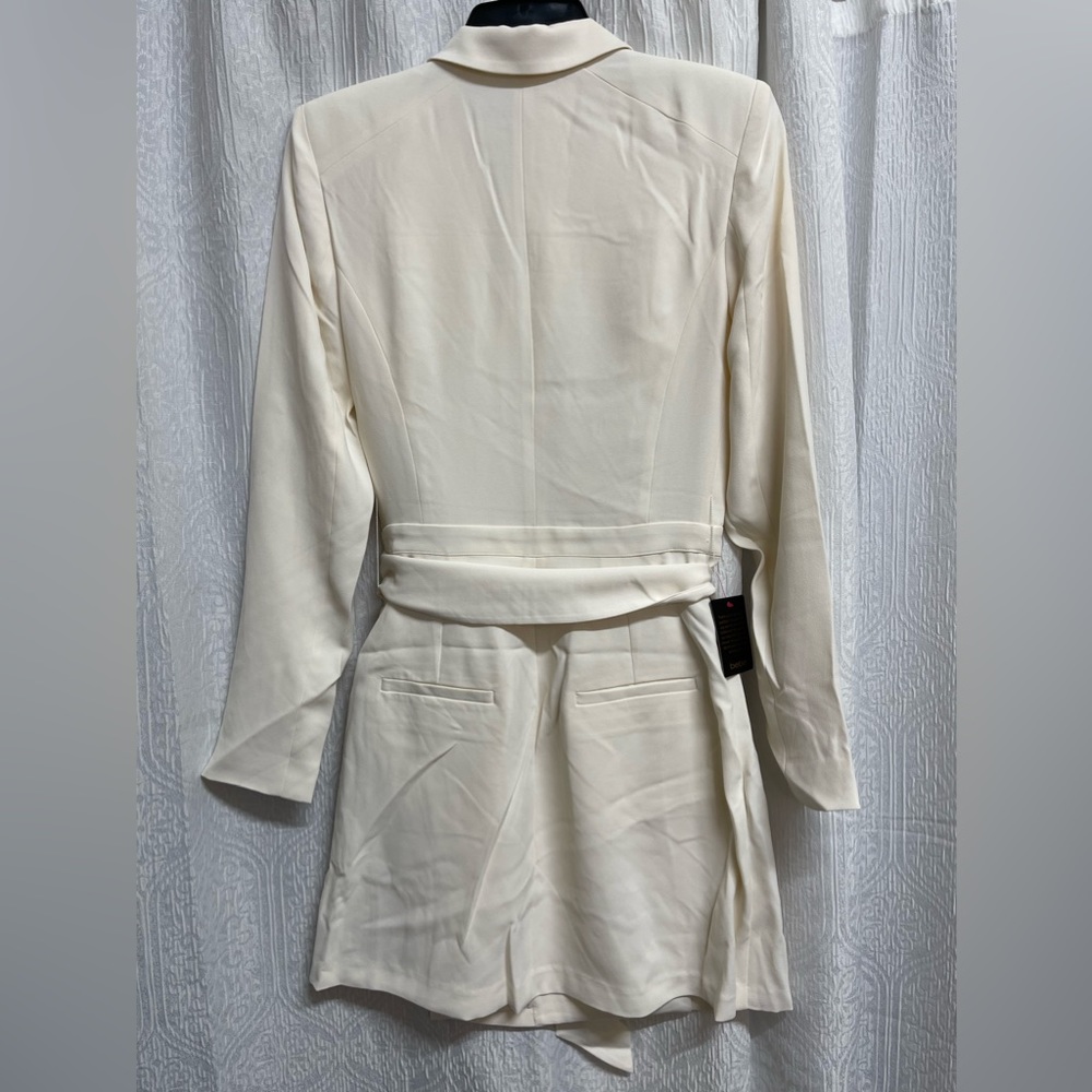 Bebe Crepe Suit wrap blazer Dress - Picture 2 of 2